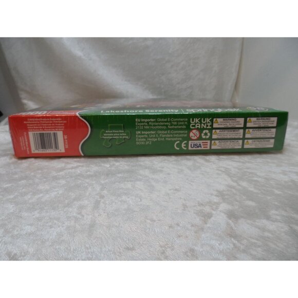 Springbok Puzzles 1000 Piece Jigsaw Puzzle Lakeshore Serenity - Made in USA NEW - Picture 4 of 8